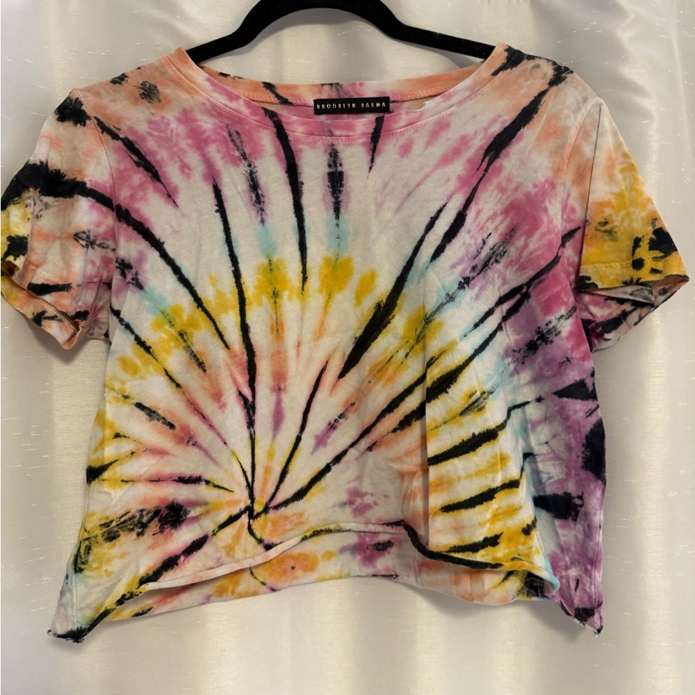 Multicolor Tie-Dye Women's Top